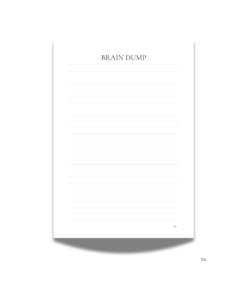 Brain Dump Planner