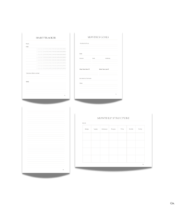 The Index Co. Monthly Planning Bundle