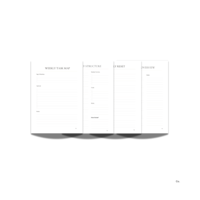 The Index Co. Weekly Planning Bundle