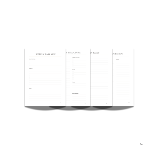 The Index Co. Weekly Planning Bundle